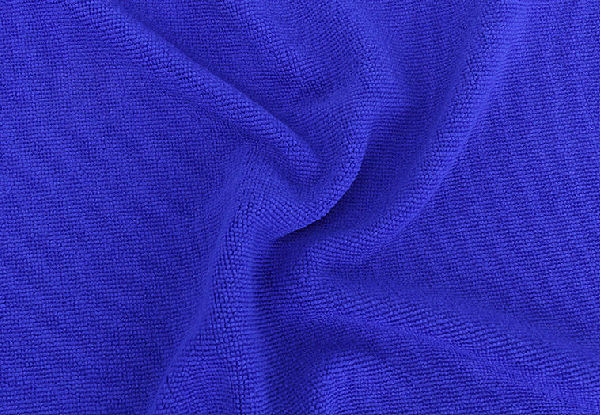 Blue Microfiber Cleaning Towel Range - Options for 50- or 80-Pack Available