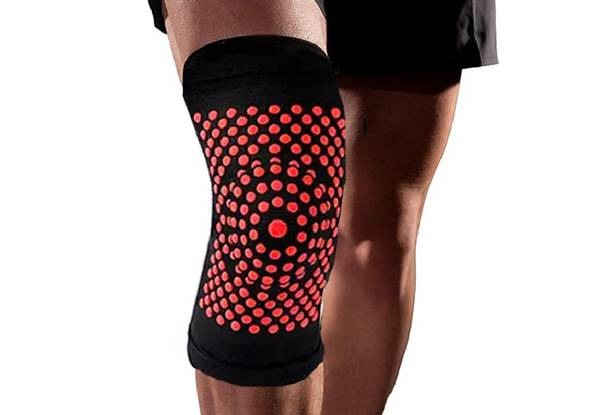Pair of Self-Heating Knee-Pads - Two Colours & Three Sizes Available - Option for Two Pairs