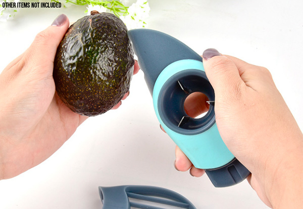 Three-in-One Avocado Slicer - Two Colours Available