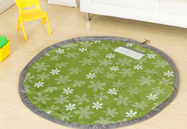 Round Kids Toy Storage Mat Bag - Four Colours Available
