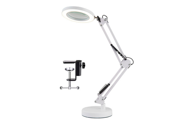 5X Standing Magnifying Glass with LED Light - Two Colours Available