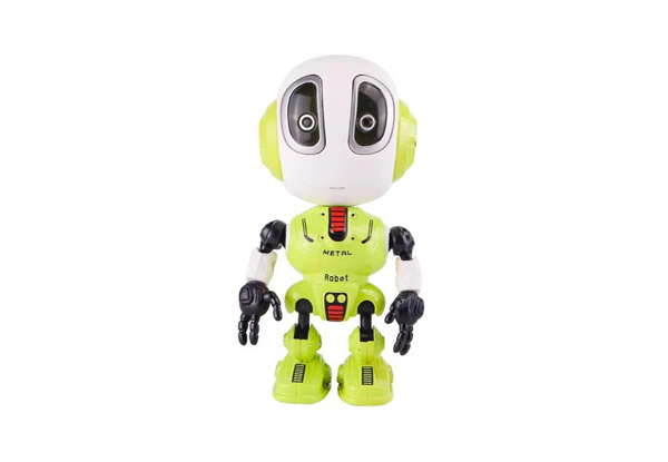 Poseable Voice-Repeating Bot - Three Colours Available