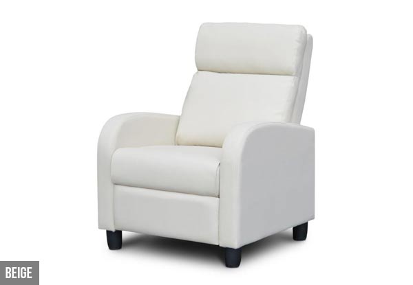 Recliner Sofa - Four Colours Available