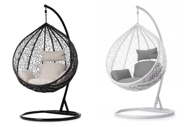 Outdoor Egg Chair - Two Colours & Two Sizes Available
