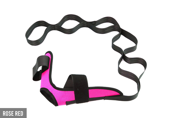 Foot & Calf Stretching Strap - Option for Three Colours Available