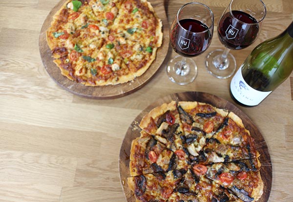 Any Two Pizzas - Option for any Two Pizzas & Bottle of House Wine