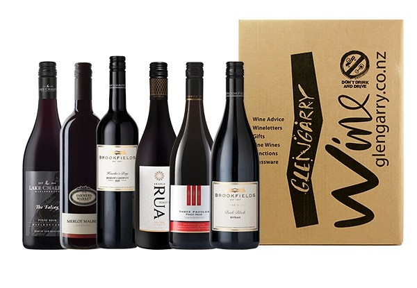 Mixed Six-Pack of Support Local Red Wines