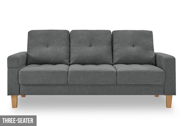 Deryn Sofa Range - Three Sizes Available (North Island Delivery Only)