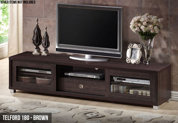 Television Unit - Two Colours & Sizes Available