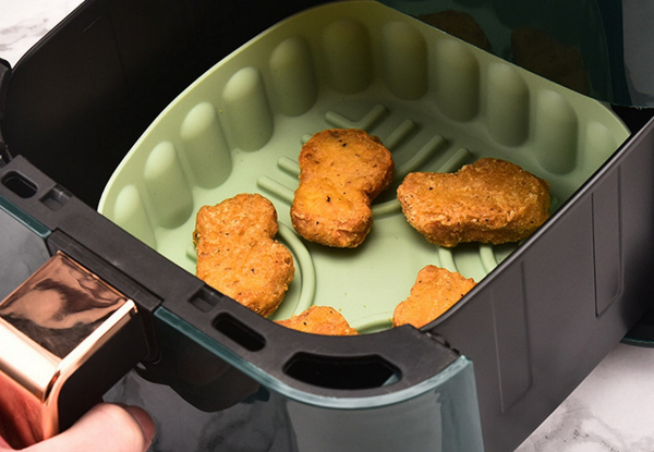 Air Fryer Silicone Liner & Spatula Set - Available in Three Colours & Two Sizes