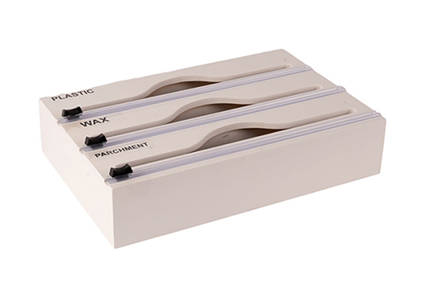 Three-in-One Kitchen Foil Storage Dispenser - Three Colours Available