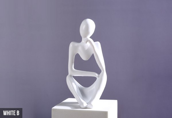 Abstract Resin Statue - Three Options & Three Colours Available - Option for One, Two or Three-Pack