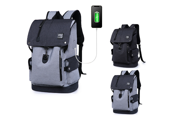 Anti-Theft Travel Backpack - Two Colors Available