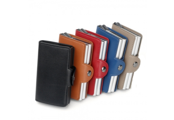 RFID Blocking Card Wallet - Five Colours Available & Option for Two with Free Delivery