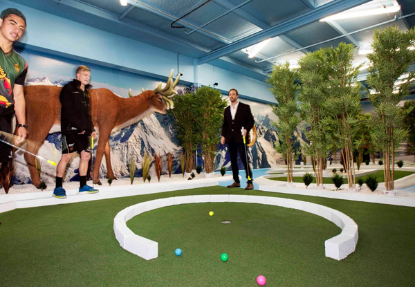 18 Holes of Ice Age Minigolf for One Person - Options for up to Six People