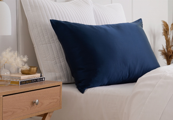 Dual-Sided Pure Silk Pillowcase - 10 Colours Available