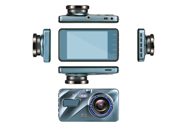 1080P Touch Screen Dual Dash Camera - Option for Two-Pack