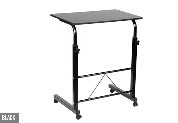 60 x 40cm Adjustable Laptop Stand Table - Two Colours Available