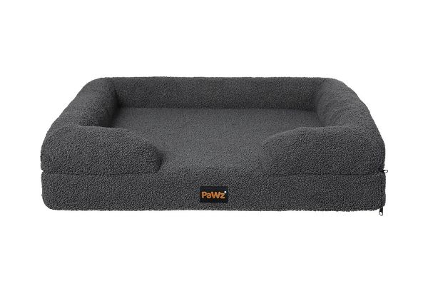 PaWz Washable Memory Foam Pet Sofa Bed - Available in Two Colours & Four Sizes