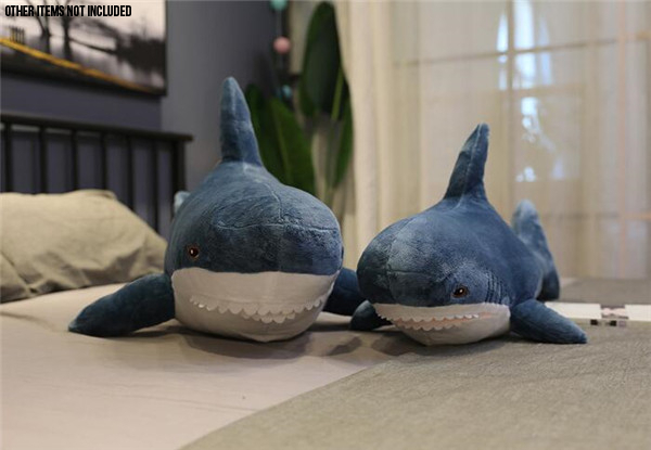 Shark Plush Pillow Toy - Two Sizes Available