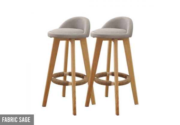 Two-Pack of Levede Bar Stools - Four Options Available