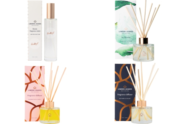 Linden Leaves Home Fragrance Range - Four Options Available