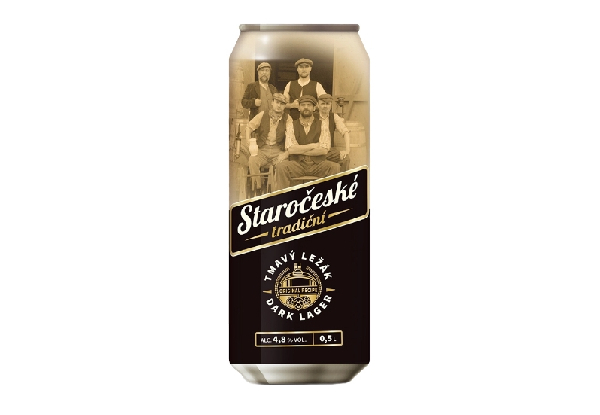 24pk 4.8% 500ml Staroceske Dark Lager Beer