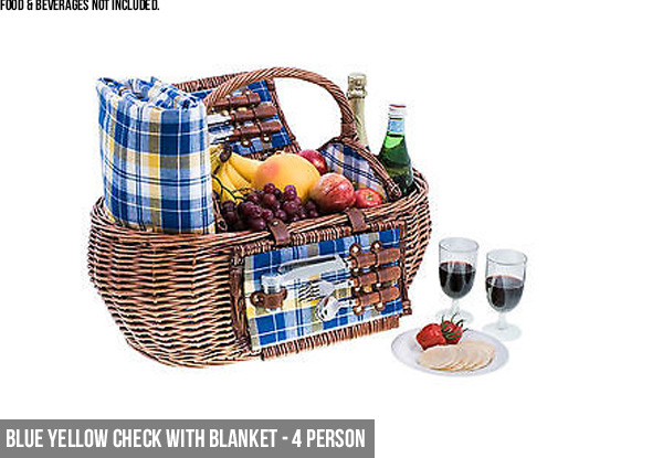 Avanti Picnic Basket Range - Seven Options Available