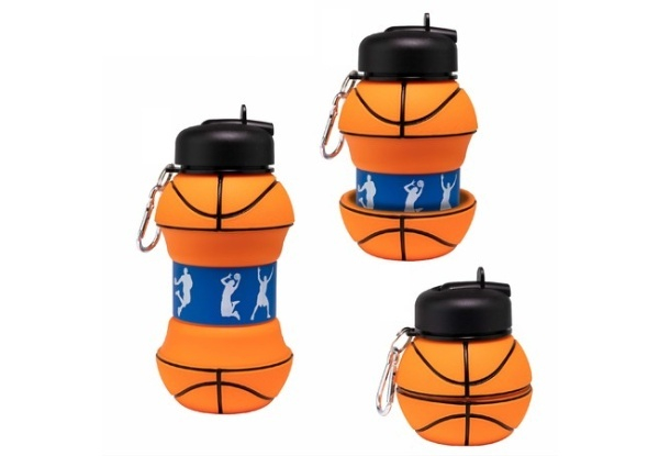 550ML Foldable Sports Water Bottle - Five Options Available