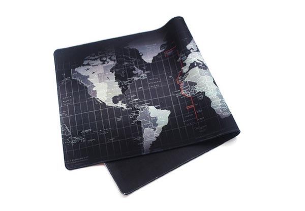 Large World Map Mouse Mat Pad - Two Sizes Available with Free Delivery