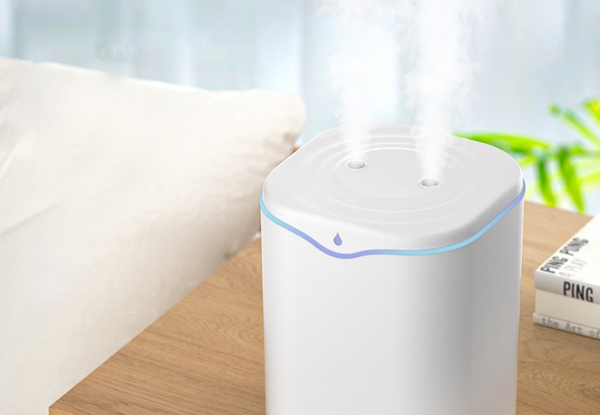 2.2L Air Humidifier with Adjustable Spray Modes - Two Colours Available