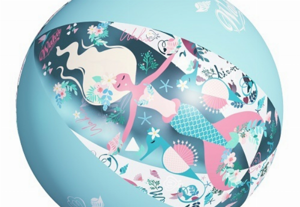 Wahu Exclusive Mermaid Beach Ball with Free Delivery