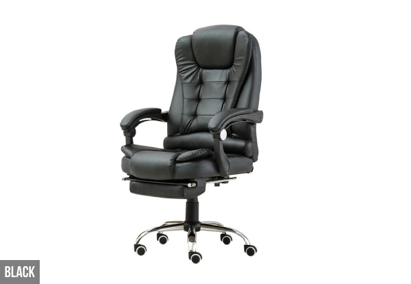 Workspace Executive Chair with Footrest - Three Colours Available