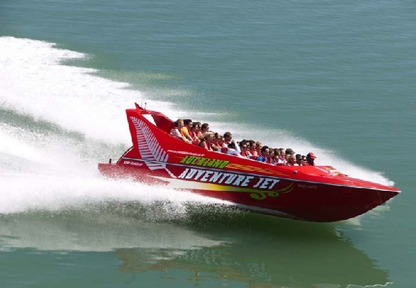 30-Minute Adventure Jet Boat Ride to Little Creatures Brewery in Hobsonville Point with Flexible Return Ferry Ticket - Options for up to 10 People