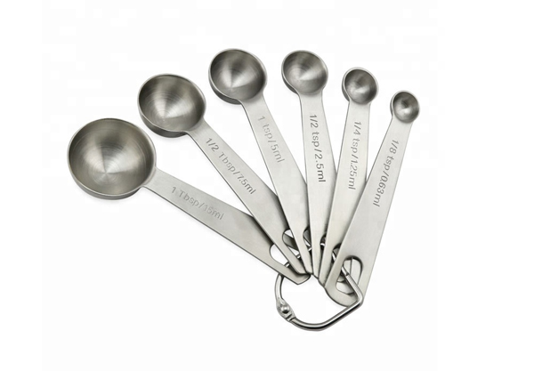 Stainless Steel Measuring Spoon Set - Option for Two-Pack