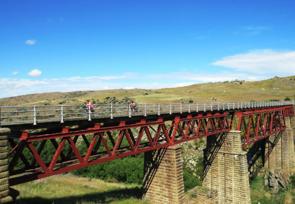 Per-Person, Twin-Share, Four-Day/Three-Night Otago Central Rail Trail Cycle Tour