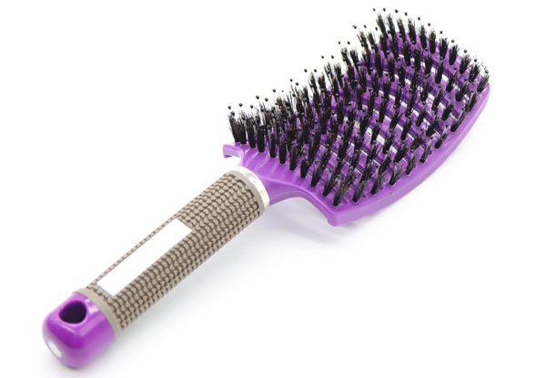 Detangling Bristle Hair Brush - Five Colours Available