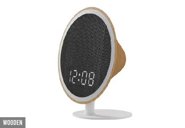 White Noise Machine with Bluetooth, 39 Soothing Sounds, LED Night Light & Clock Display - Three Colours Available