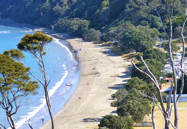 From $99 for a Stay on the Matakana Coast in a Cabin or Caravan – Options for Two or Four People