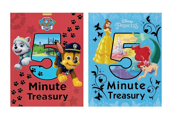 Paw Patrol or Disney Princess 5-Minute Treasury