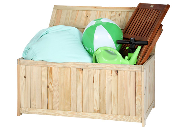 Greenzone Wooden Garden Storage Box