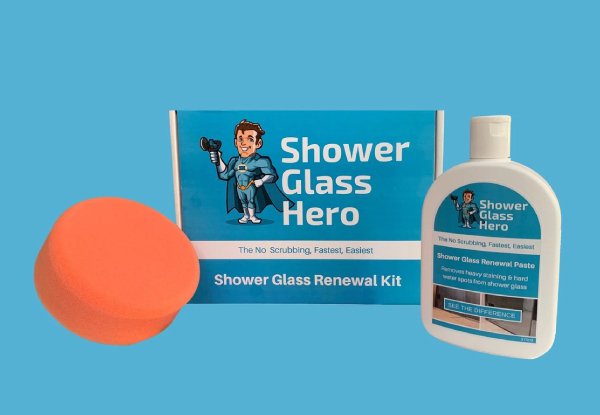 Shower Glass Restoration DIY Kit with Free Delivery