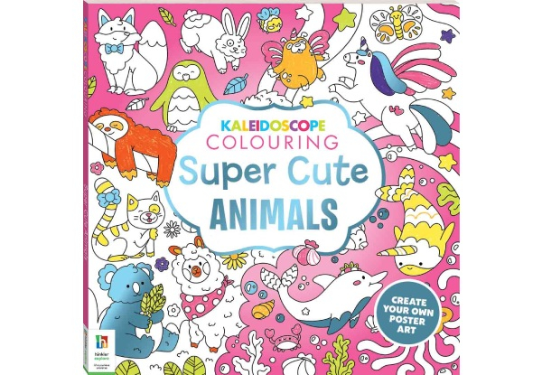 Kaleidoscope Colouring Book - Four Options Available
