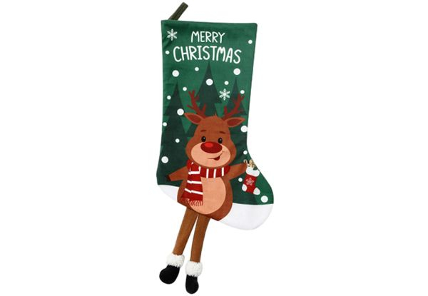 Four-Piece Christmas Decoration Stocking Set