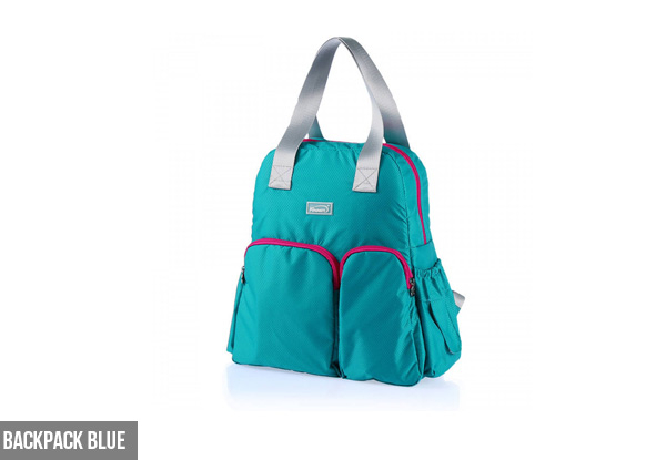 Nappy Bag Range - Eight Styles Available