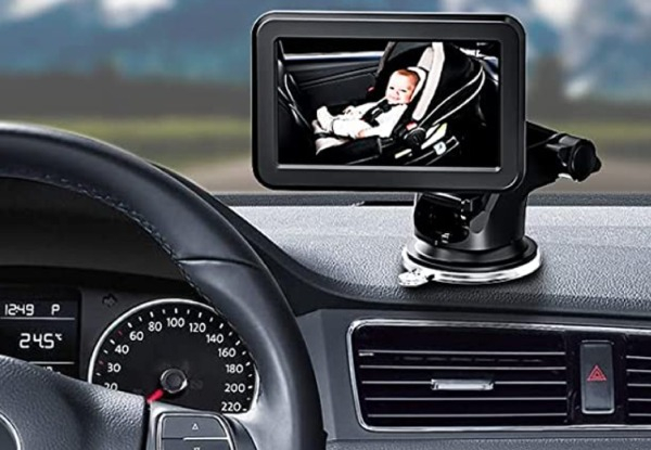 HD 1080P Baby Car Camera Monitor with Display