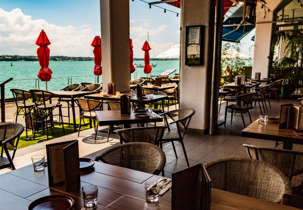 Two-Course Waterfront Lunch for Two People - Options for Dinner & up to Ten People