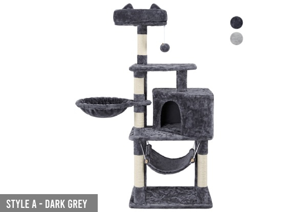 Cat Tree Tower Range - Four Options & Two Colours Available