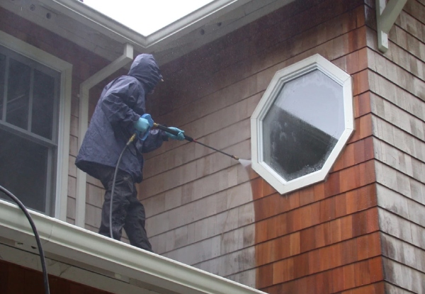 Full Exterior House Wash incl. Exterior Window Clean, Gutter Clean, Roof Wash