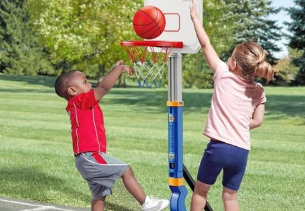 Kids Adjustable 2.3 to 4.5ft Basketball Hoop